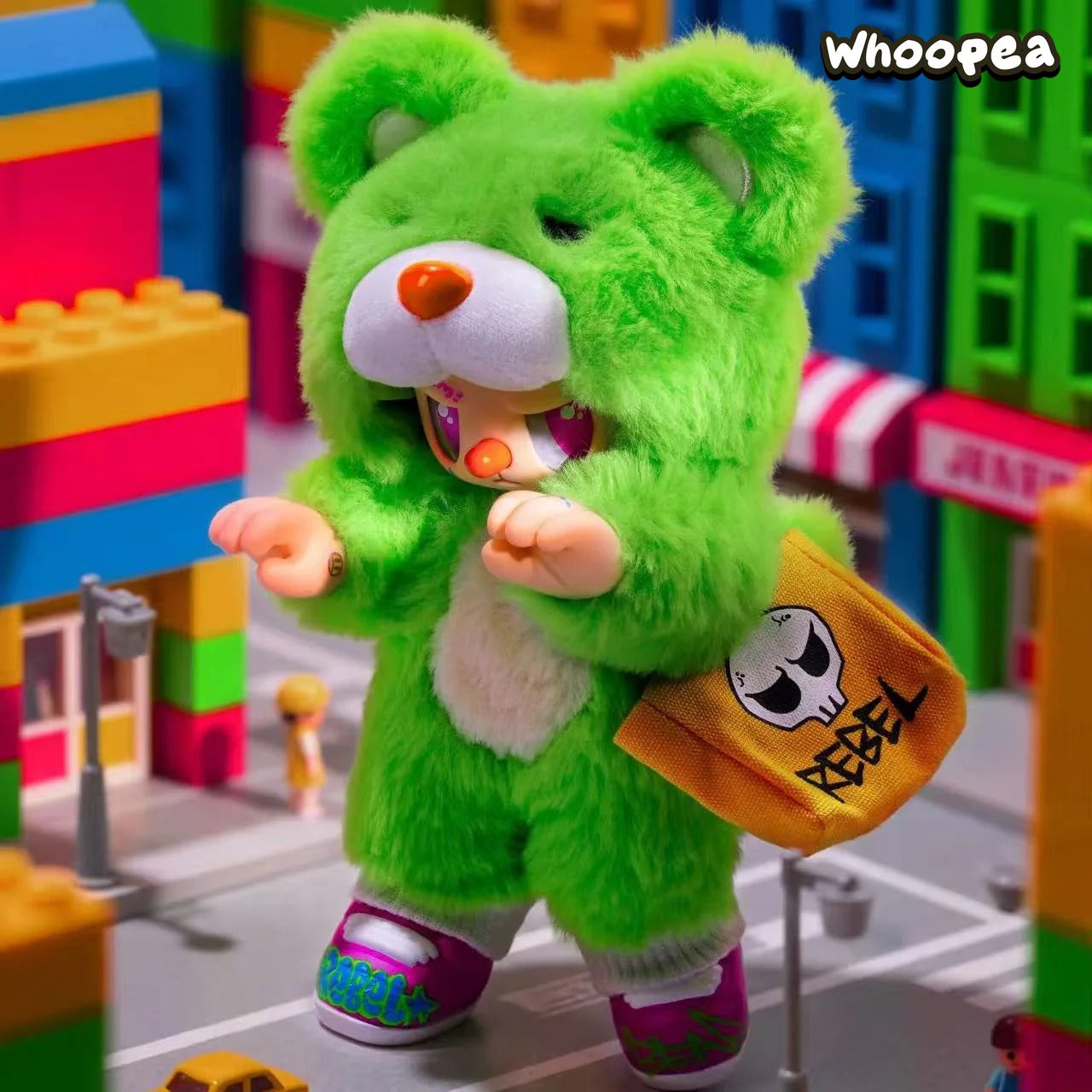 REBEL BEAR Find a Bag Series Vinyl Plush Blind Box – WHOOPEA