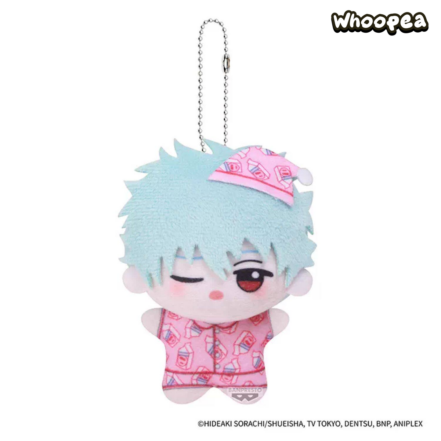Gintama Chibi Nui Pajama Party Series Plush Pendant Blind Box