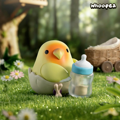 The Polite Love Bird Which Came First, The Bird Or The Egg??? Series Mini Figure Blind Box