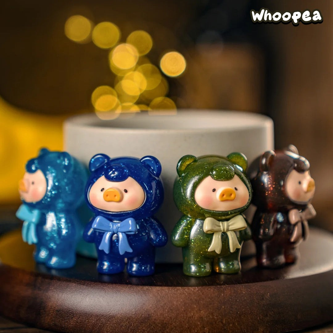 ちびくまcocolilou toybear 【お取置き中】布花 ビオラとすみれ LuLu The PIGGY Teddy MINI Mining Extraction Series Mini Figure