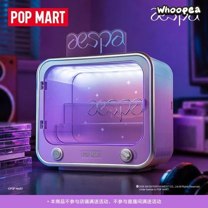 POP MART × aespa Memorable Picks Series TV Luminous Display Box