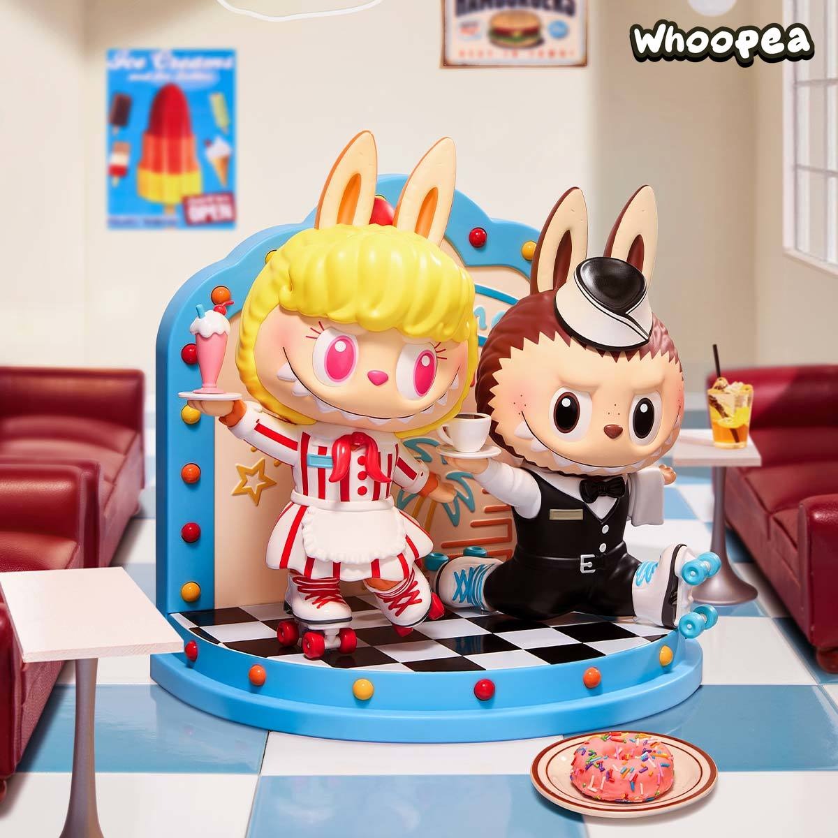 POP MART THE MONSTERS Cafeteria Figurine Hanging Card