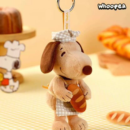 VIPO × PEANUTS Snoopy Bakery Series Plush Keychain Blind Box