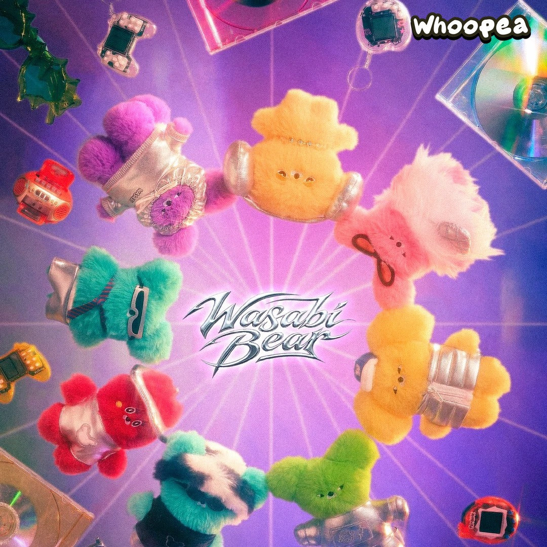 Wasabi Bear B3K Retro Future Series Plush Pendant Blind Box