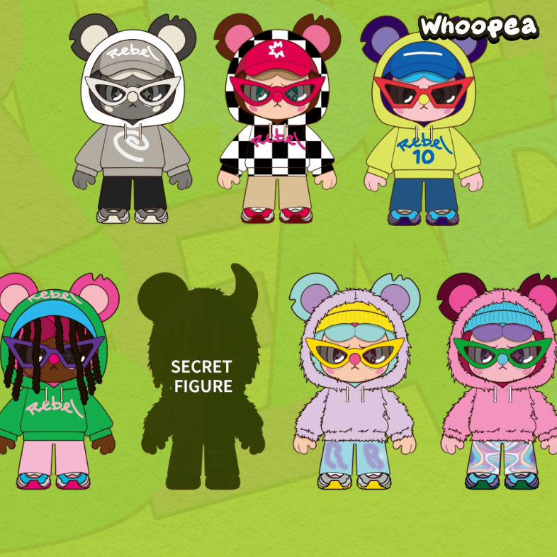 Rebel Bear The Street Series Plush Blind Box (PRE-ORDER)