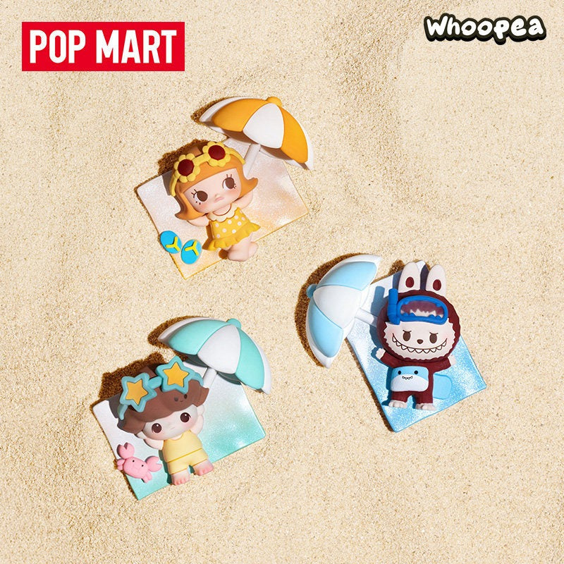 POP MART POP BEAN Island Vacation Series Refrigerator Magnet Blind Box (PRE-ORDER)
