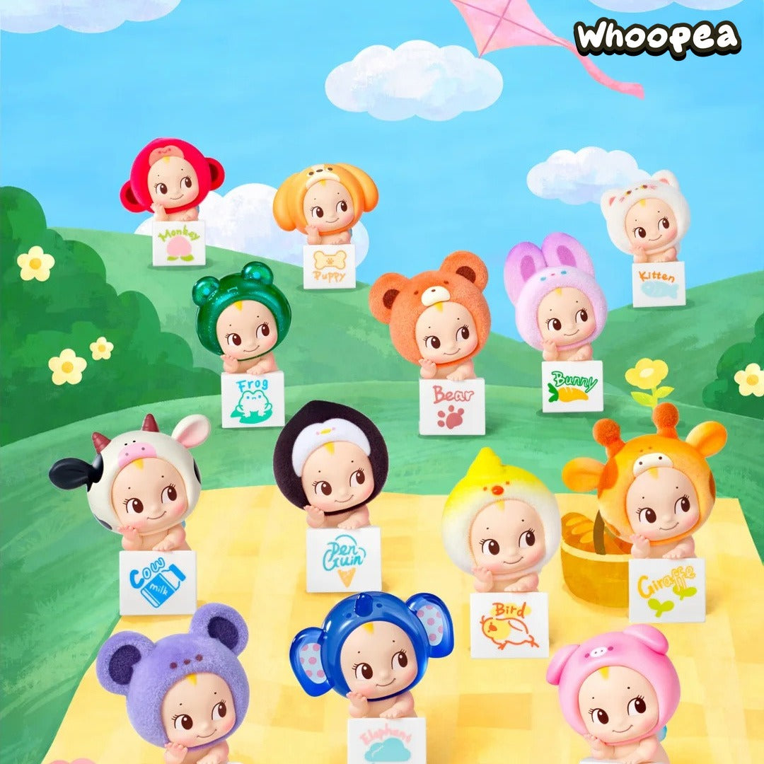 Kewpie Animal lying Posture Series Figure Blind Box