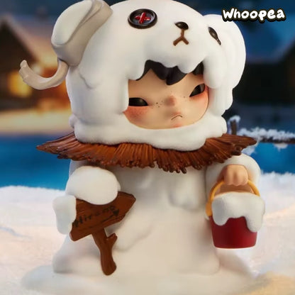 POP MART Hirono Snow man Series Figurine，Singapore Exclusive (PRE-ORDER)