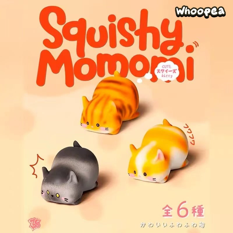 Squishy Momomi Cute Kitty Series Figuren, Blindbox 