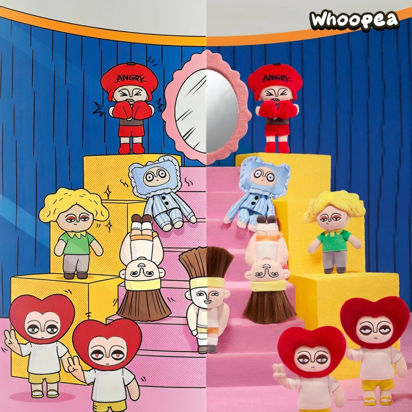 MIRRORZKI Case Study Series Plush Pendant Blind Box