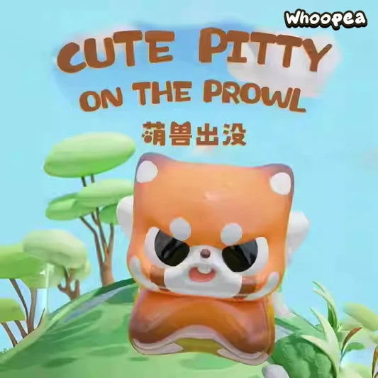 Cute Pitty On The Prowl Series Mini Beans Figures, Blind Bag