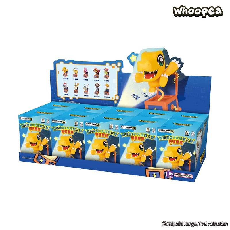 Digimon Adventure x Bukubu Okawa Series Figures Blind Box