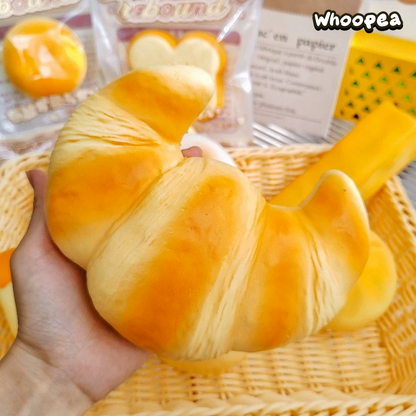 Croissant Jumbo Slow Rising Bread Squishy - Sensory Fidget Toy