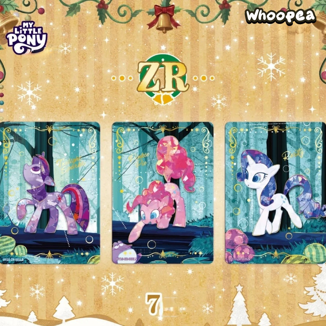My Little Pony Shining Moon Pack Series Friendship Forever V10 Cards Blind Box