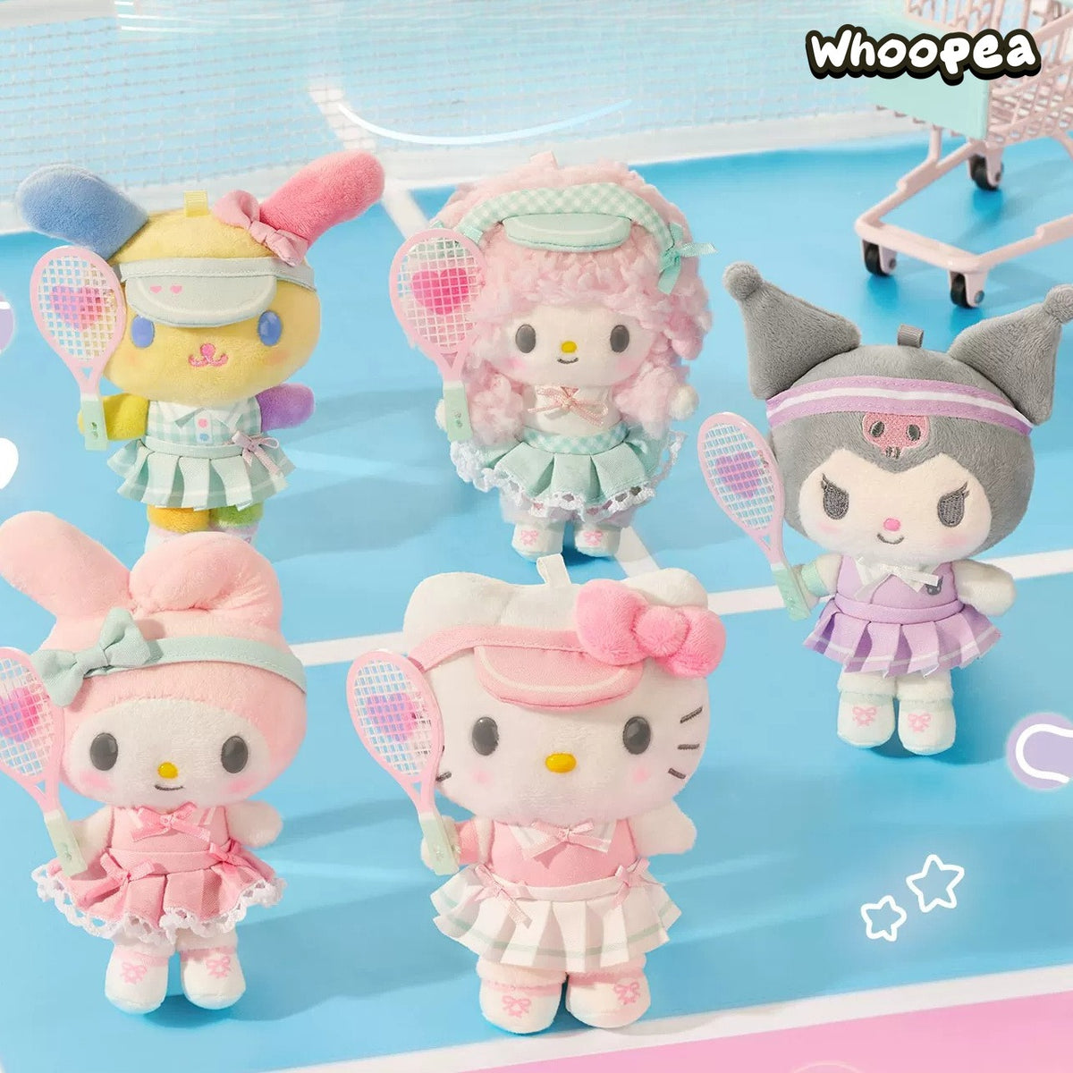 SANRI0 GIRLS' TENNIS CLUB Series Plush Pendant (PRE-ORDER)