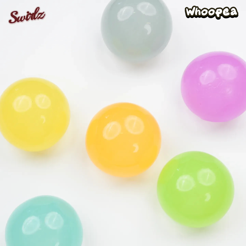 Swirlz TPR UV Color Changing Maltose Squishy- Fidget Toy