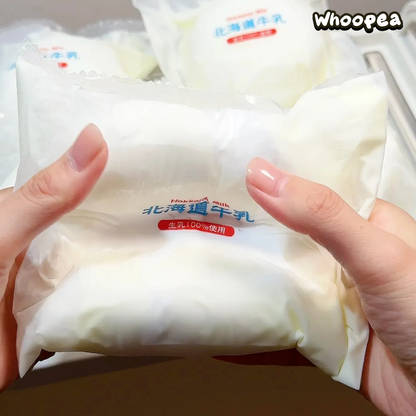 Hokkaido Milky Wax-Cracking Crispy Squishy - Sensory Fidget Toy