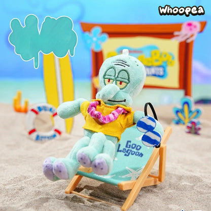 SpongeBob Bikini Bottom Beach Stall Series Action Plush Pendant Blind Box (PRE-ORDER)
