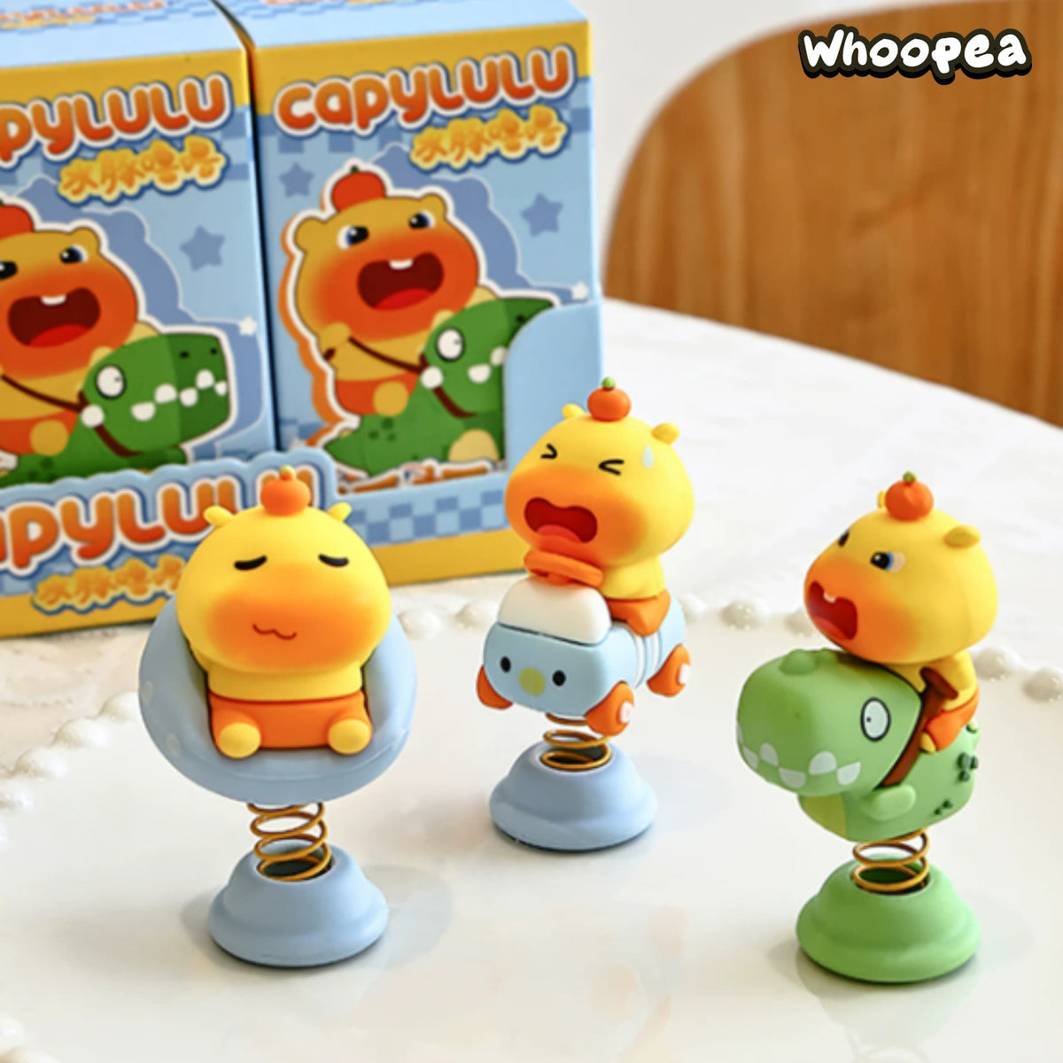 Capylulu Bobblehead Series Mini Figure Blind Box