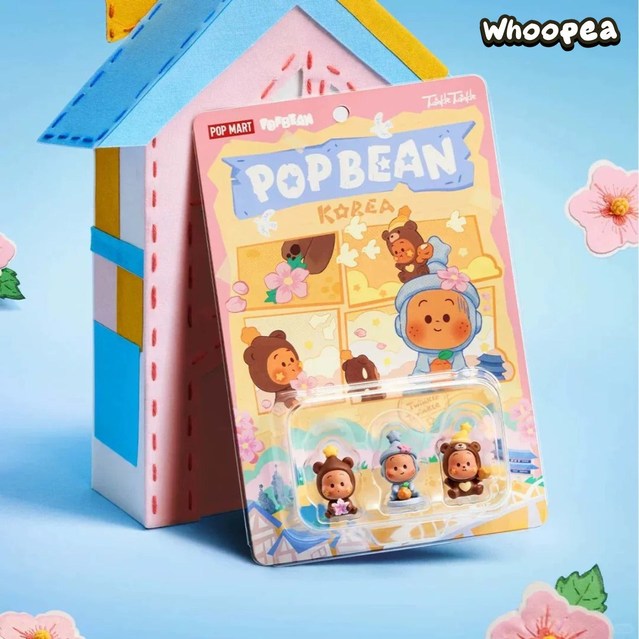 POP MART POP BEAN Twinkle Twinkle Journey in South Korea Series Collection, Korea Exclusive