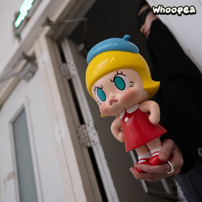 POP MART Angry Molly Original Fire XL Designer Toy