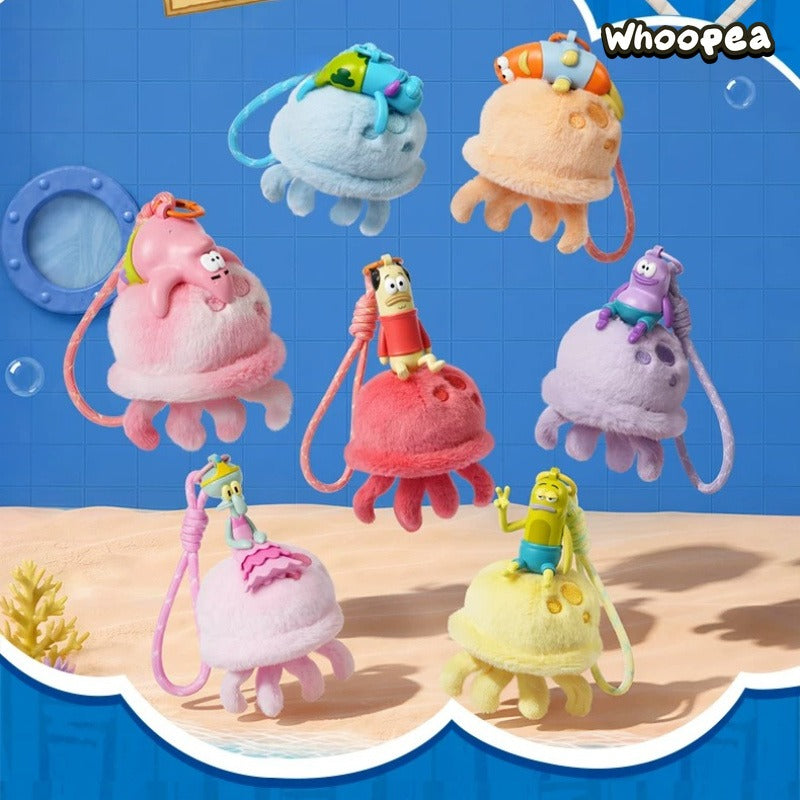 SpongeBob SquarePants Random Fish Series Perfumed Plush Pendant Blind Box