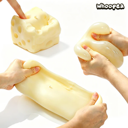 Cheese Slow Rise Vaseline Squishy - Sensory Fidget Toy