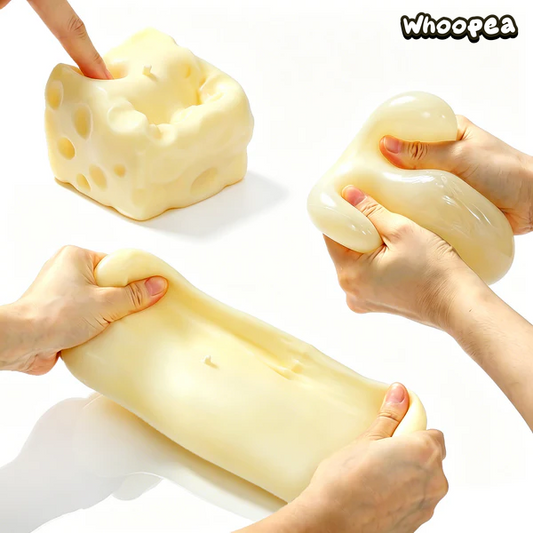 Cheese Slow Rise Vaseline Squishy - Sensory Fidget Toy