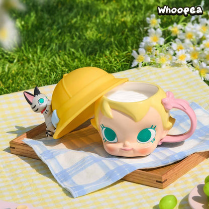 Baby Molly & Baby Tabby Series-Big Head Ceramic Cup