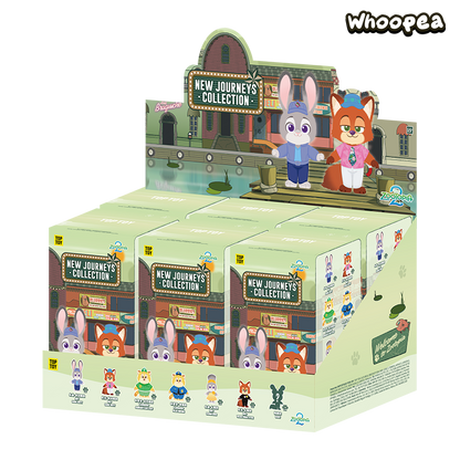 ZOOTOPIA 2 New Journey Series Plush Keychain Blind Box