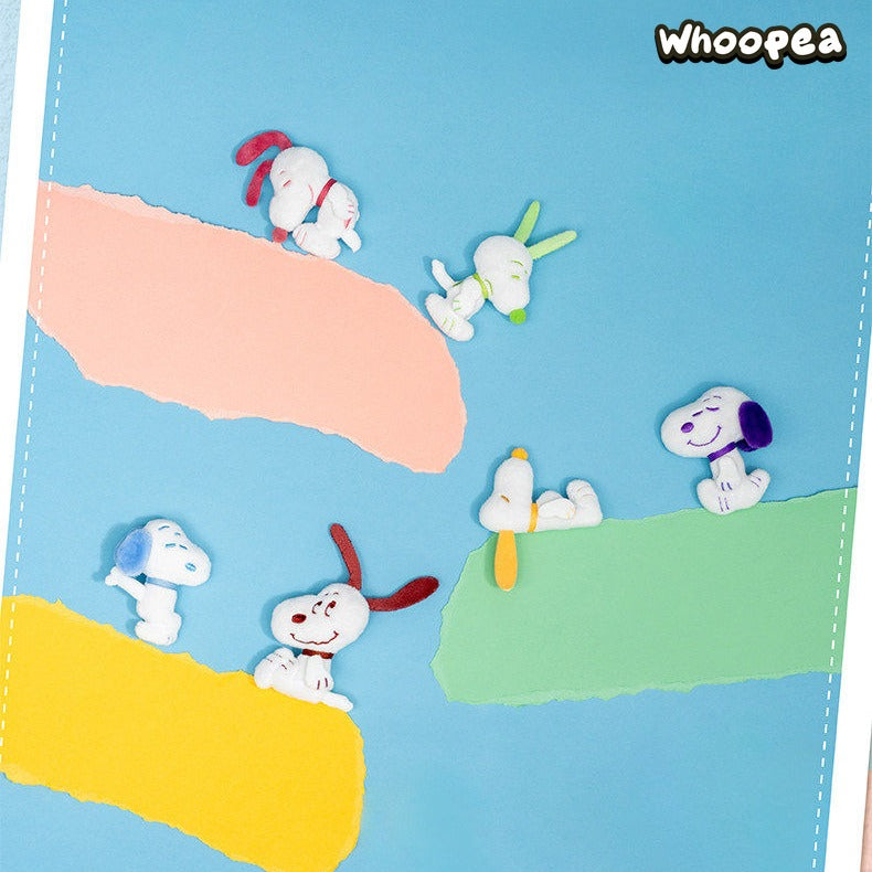 Snoopy Colorful Daily Life Series Plush Brooch Blind Box
