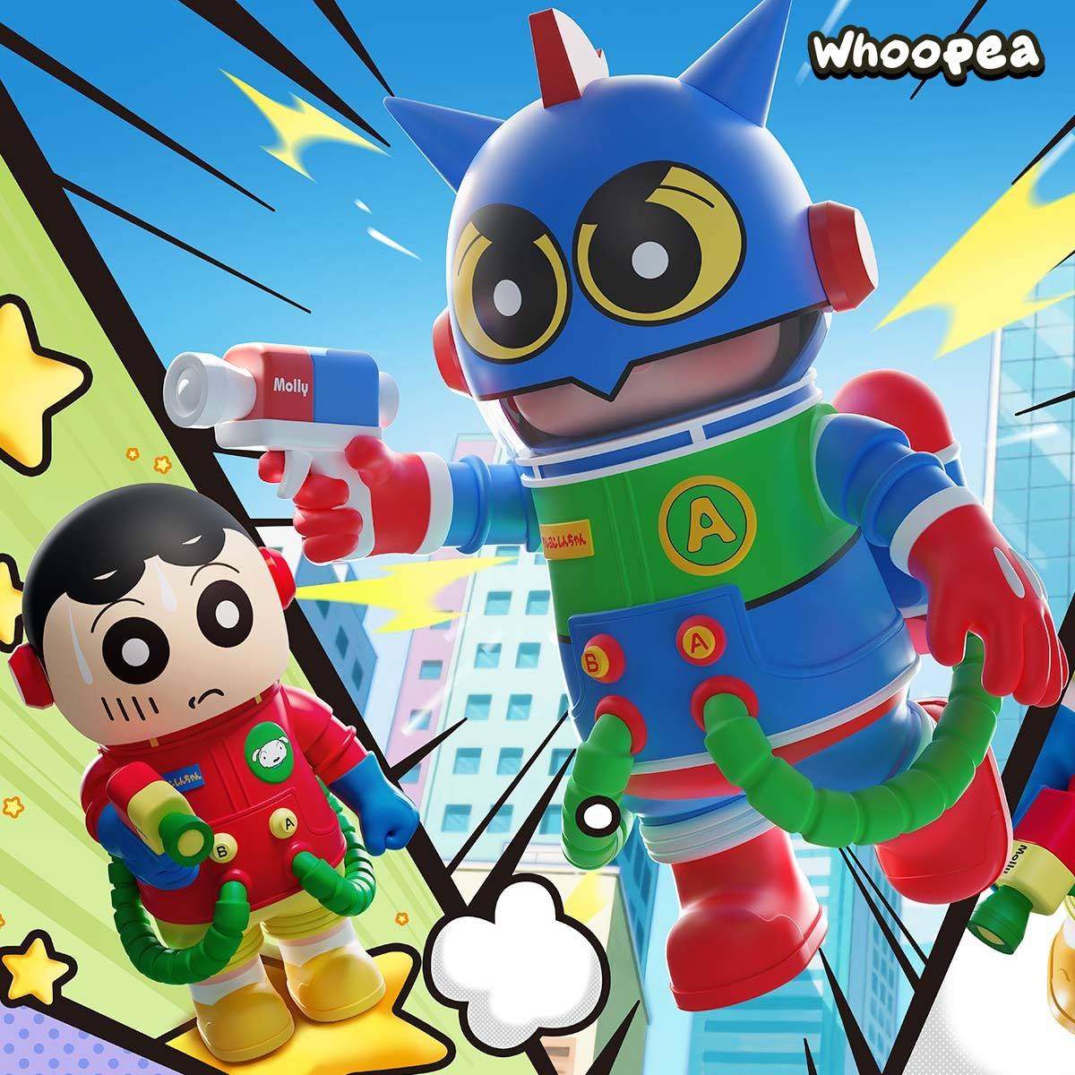 MEGA SPACE MOLLY 400%+100% Crayon Shinchan