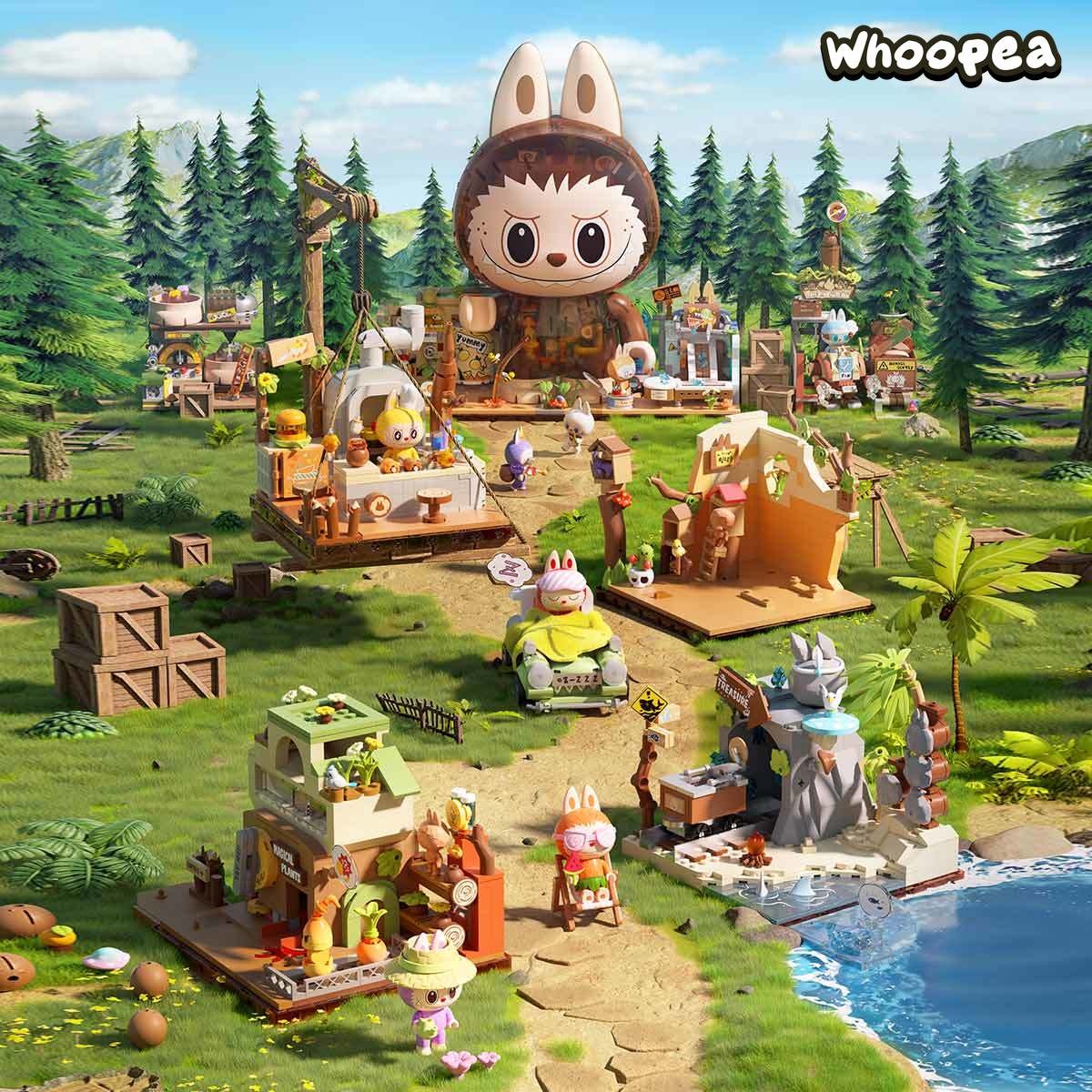 THE MONSTERS Forest Secret Base Series Blocks Part 2