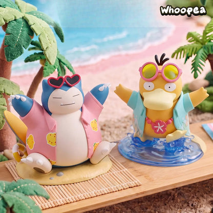 Pokémon Unite Series Snorlax And Psyduck Summer Beach Style Figure