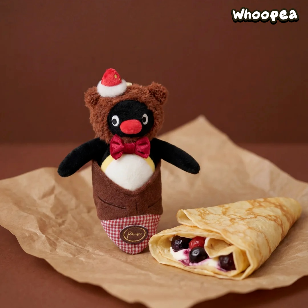 Pingu Chocolate Season Afternoon Tea Time Aroma Plush Pendant Blind Box
