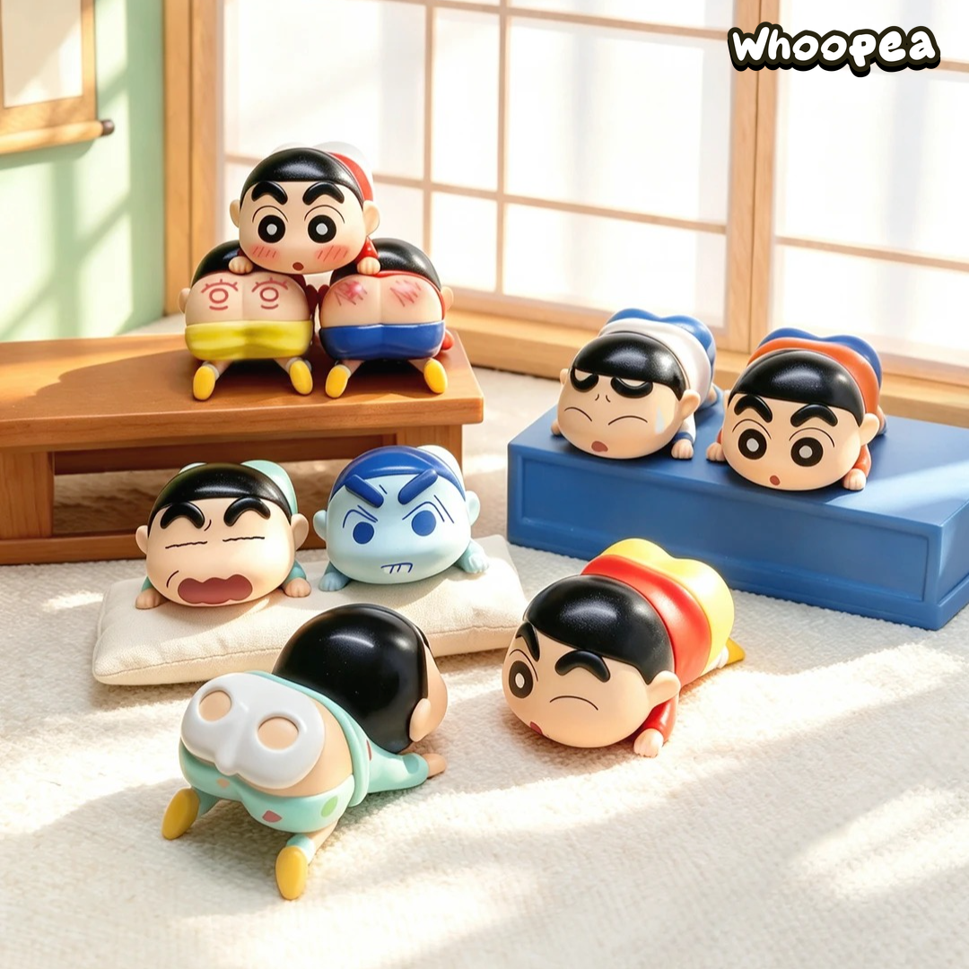 Crayon Shin-chan Butt Prince Mini Beans Series Figure Blind Box