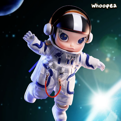 POP MART MOLLY × ASEA Collab Stardust Series Action Figure, China Aerospace Collab