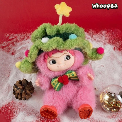 WAKUKU Santa Cutie in Pink Series Vinyl Plush Limited Figure