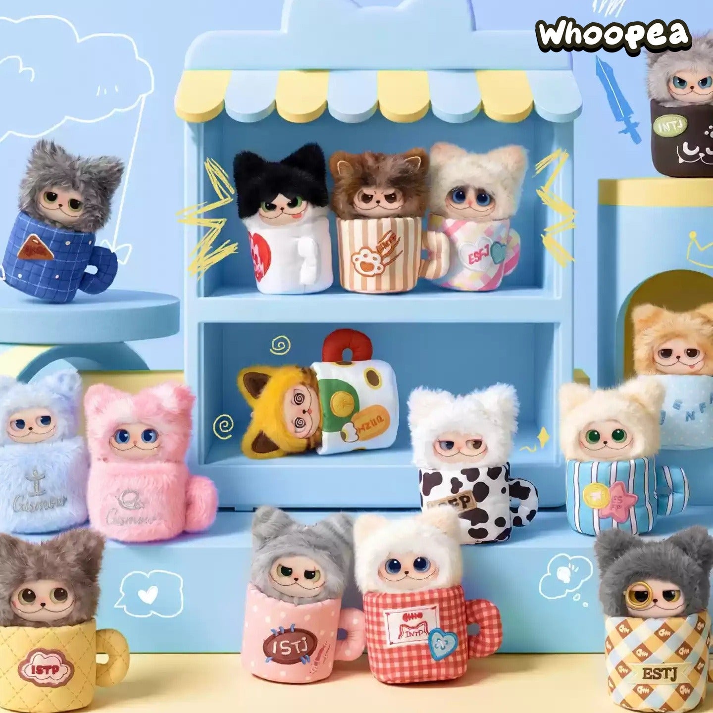 What MOW Is That? Series Plush Pendant Blind Box