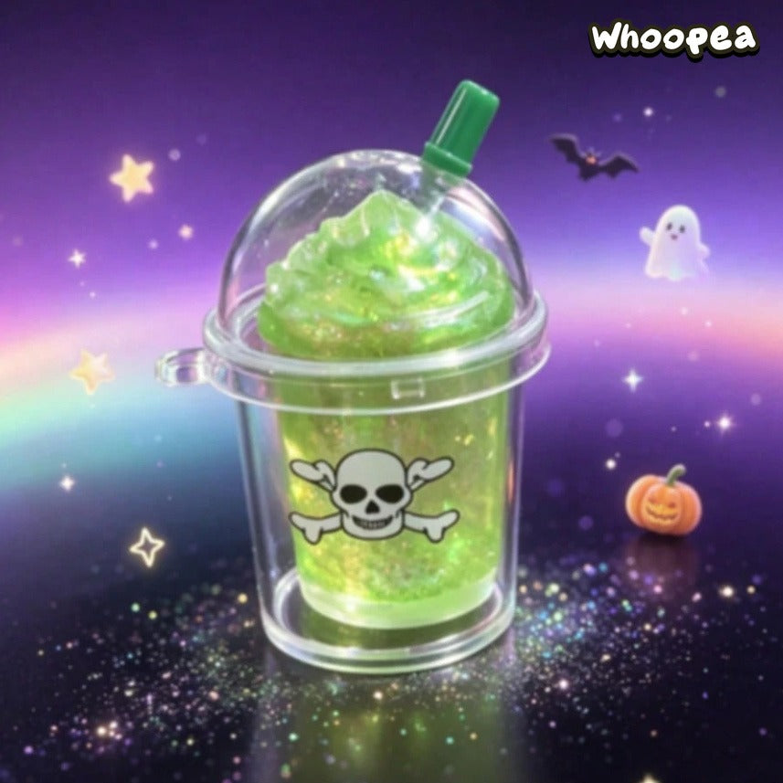 Halloween Mini Glitter Cup TPR Squishy - Sensory Fidget Toy