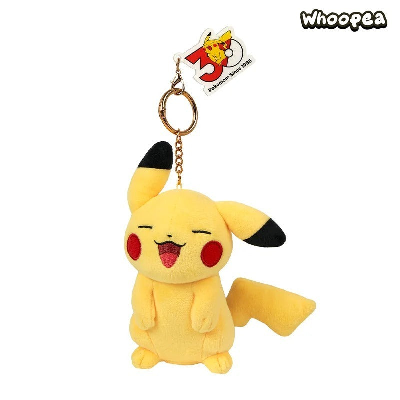 Pokémon 30th Anniversary Pikachu Expression Series Plush Charm Collection