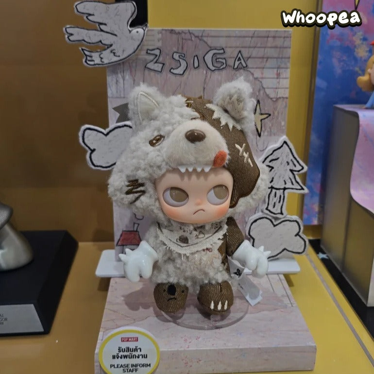 POP MART Zsiga Just A Little Courage Series Vinyl Plush Pendant Blind Box, Thailand Exclusive (PRE-ORDER)