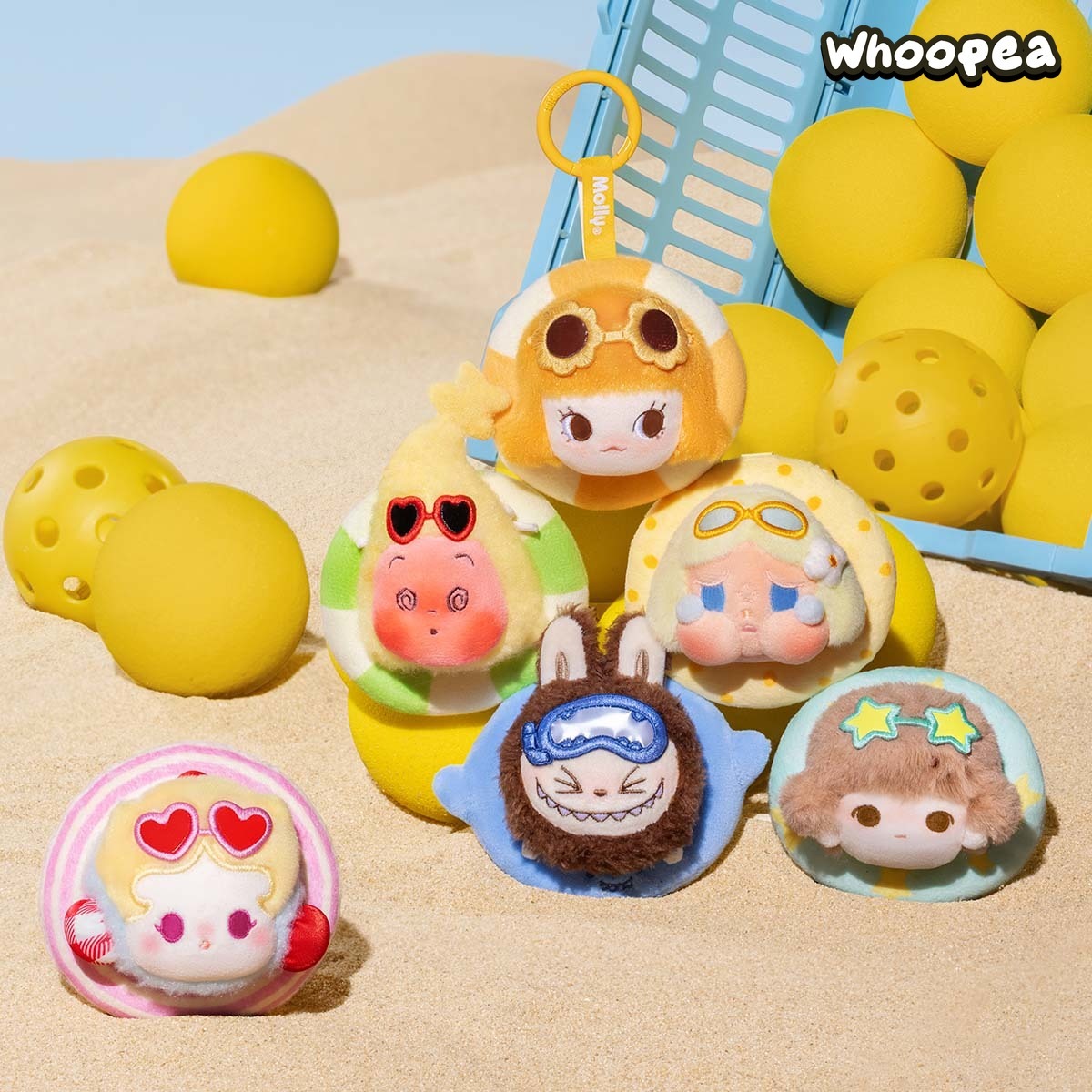POP MART POP BEAN Island Vacation Series Mini Plush Pendant Blind Box (PRE-ORDER)