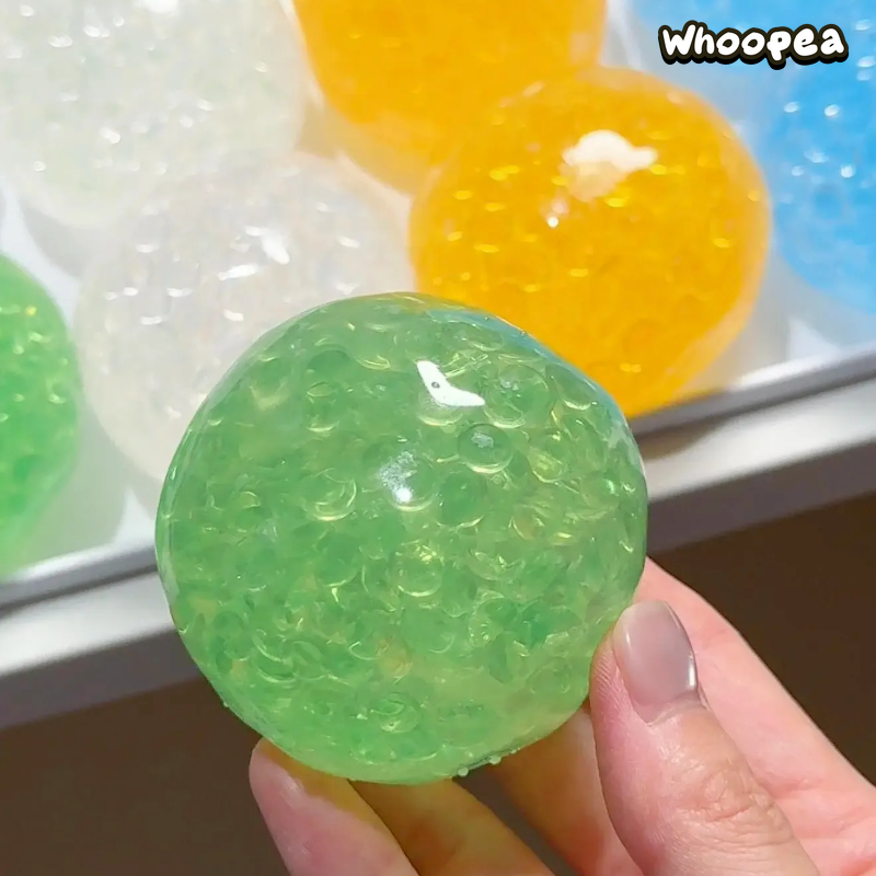 Handmade Fruit Boba Squishy Ball - Sensory Fidget Toy
