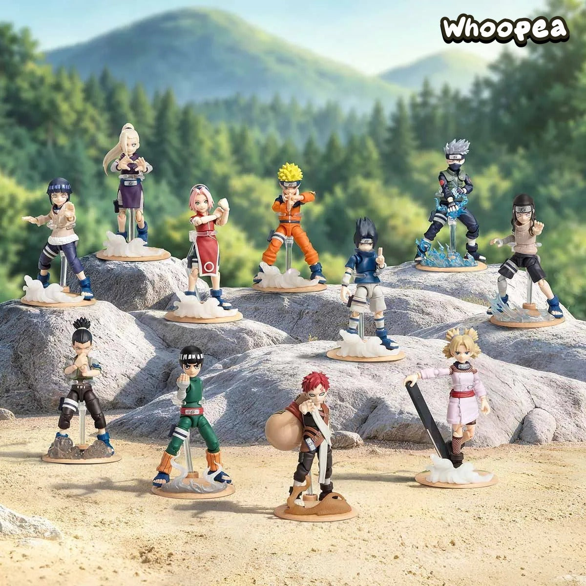 POP MART POP Action Classic NARUTO-Chunin NAME Exam Arc Series Figures