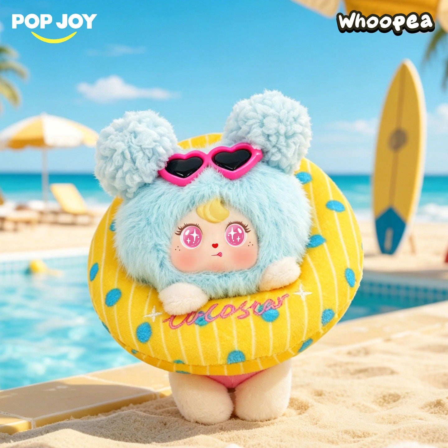 COCOSTAR Summer Swim Ring Series Plush Pendant Blind Box