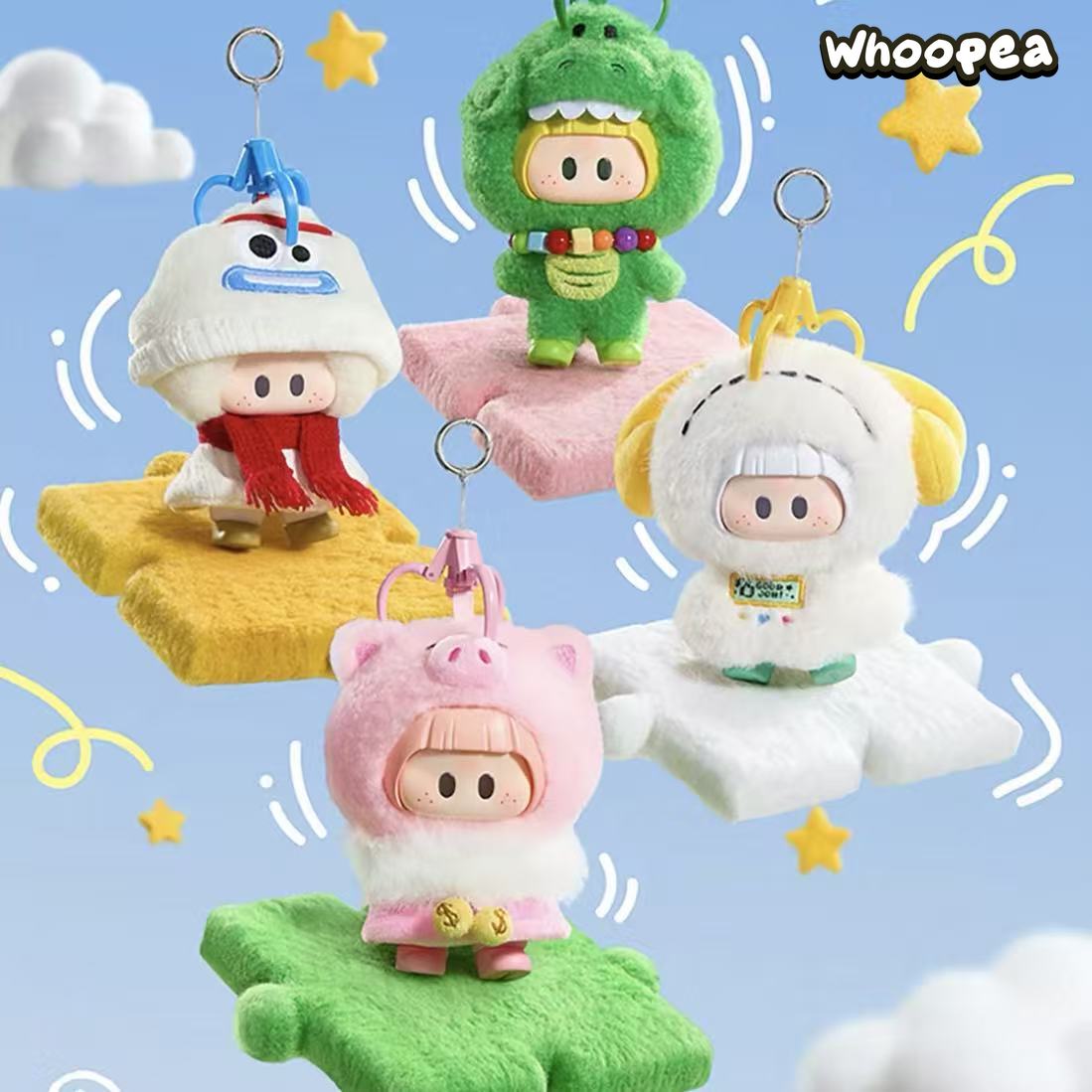 YOYO Toy Story Cute Together Series Plush Pendant Blind Box