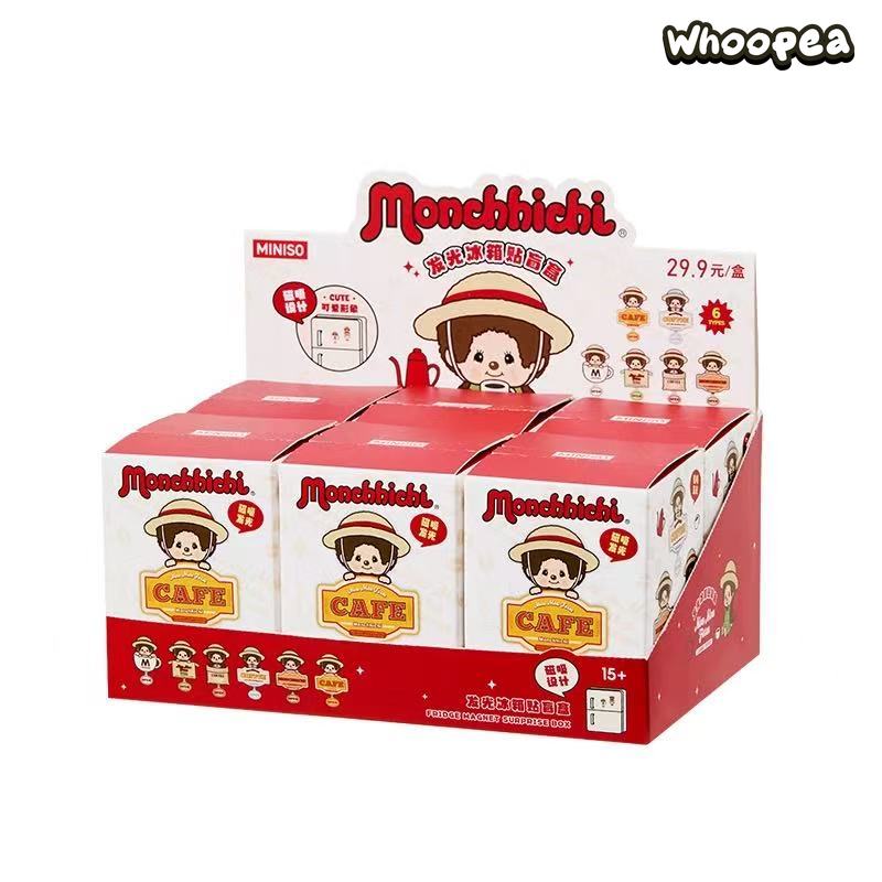 Monchhichi Cafe Farm Series Fridge Magnet Blind Box