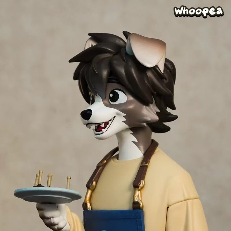 Cafe Rest Dog Series Large Limited Edition Figure