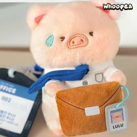 LuLu the Piggy My Workplace Partners Series Plush Pendant Blind Box